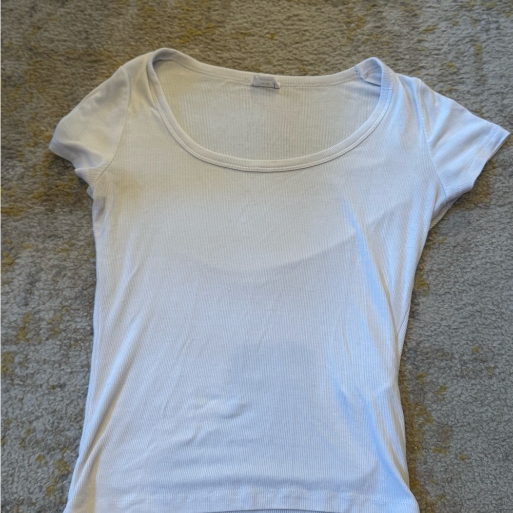Cotton On Light Blue Women's Short Sleeve Tee